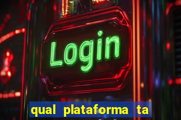 qual plataforma ta pagando agora fortune tiger